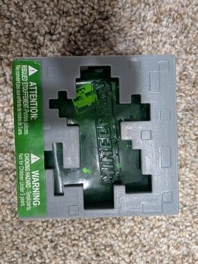 Green Crystal Pixel Minecraft Cube Squishy